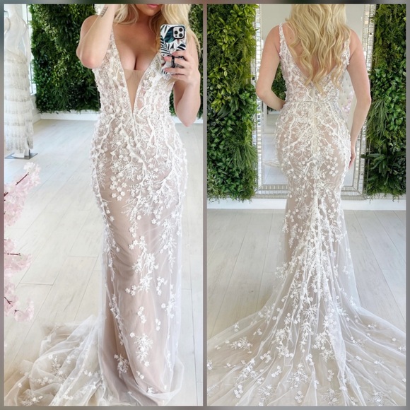 Boutique Dresses & Skirts - Boho wedding dress, reception dress or elopement dress